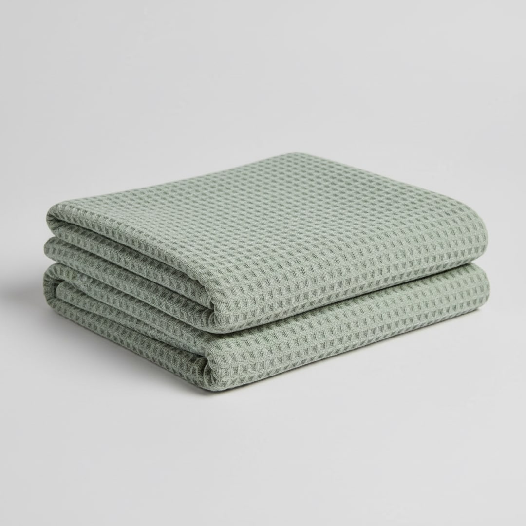 Cotton Waffle Throw — Jura Home